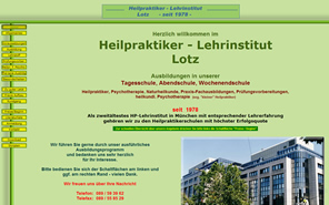 Heilpraktiker Lehrinstitut Lotz